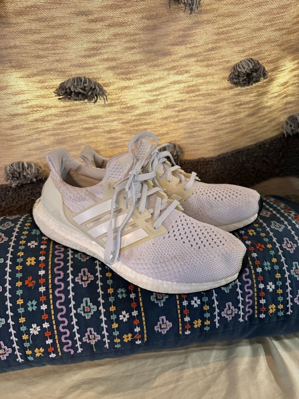 adidas Ultraboost 5.0 DNA Chalk White Running Shoes - Women's 9.5
